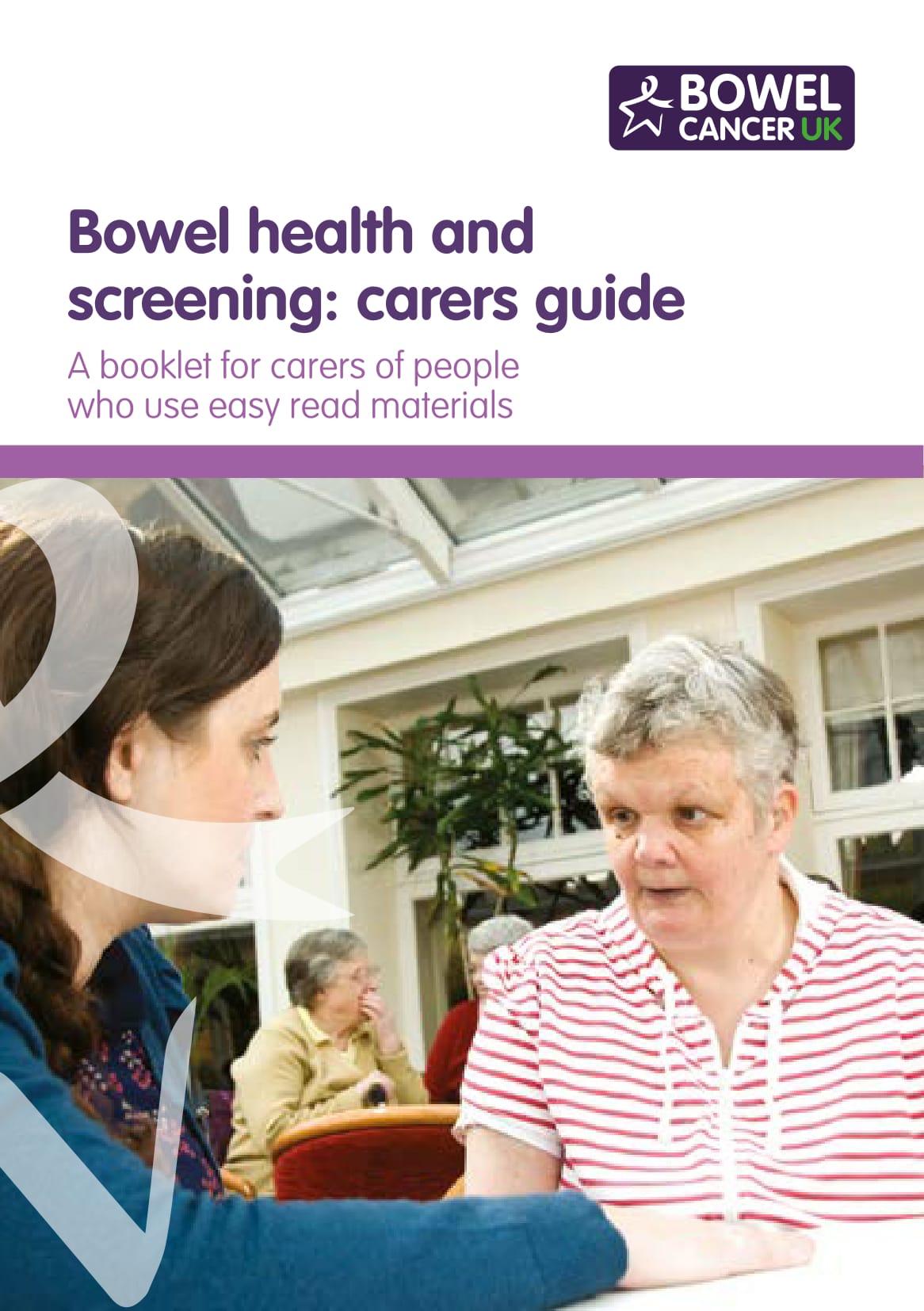 Bowel health and screening pack (England)