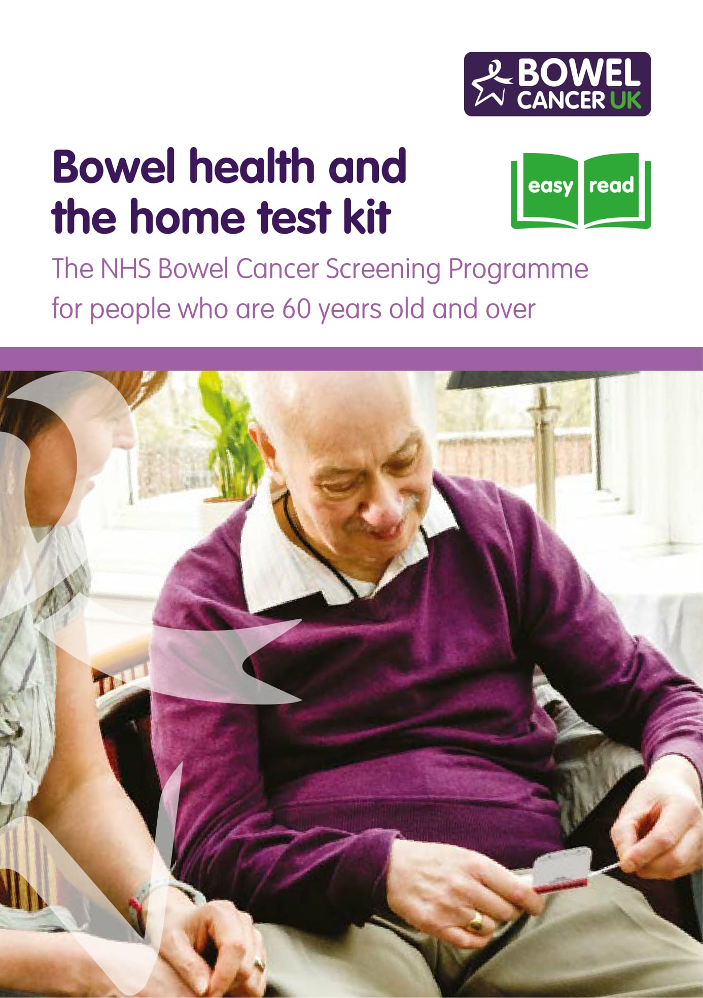 Bowel health and screening pack (England)
